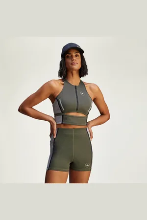 adidas By Stella McCartney High Neck Crop Top