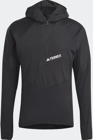 adidas Techrock Ultralight 1/2-Zip Hooded Fleece Jacket