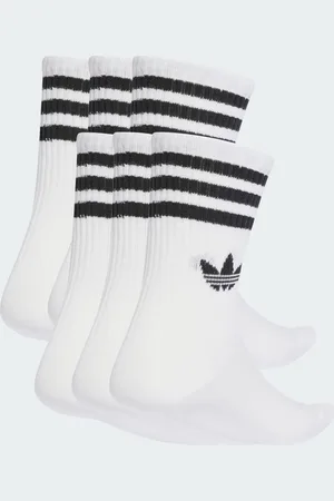 adidas 3-Stripes Crew Socks 6 Pairs