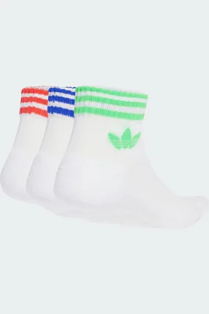 adidas 3-Stripes Ankle Socks 3 Pairs