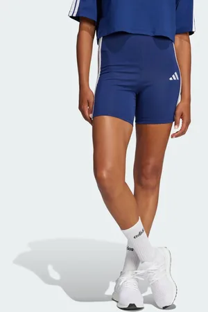 adidas Essentials 3-Stripes High Waisted Biker Shorts