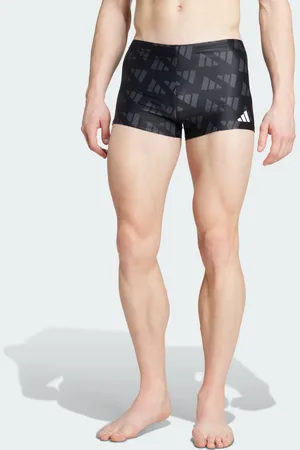 adidas Logo Graphic Swim Boxers 2 Inch