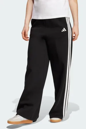 adidas 3-Stripes Fleece Wide Pant
