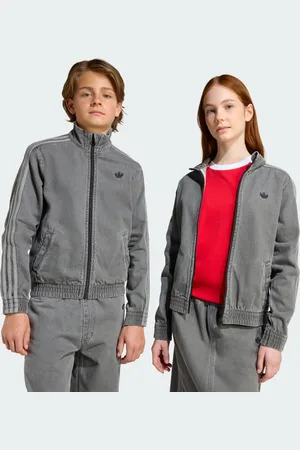 adidas Firebird Track Top Denim Kids