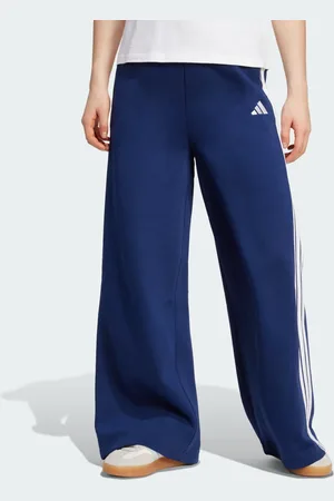 adidas 3-Stripes Fleece Wide Pant