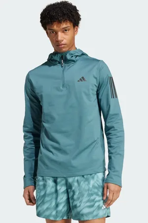 adidas Own The Run Winterized Hooded Half-Zip