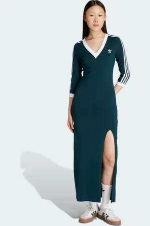 adidas Adicolor Classics 3-Stripes Maxi Dress