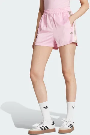 adidas Originals Pin-stripe Satin Shorts