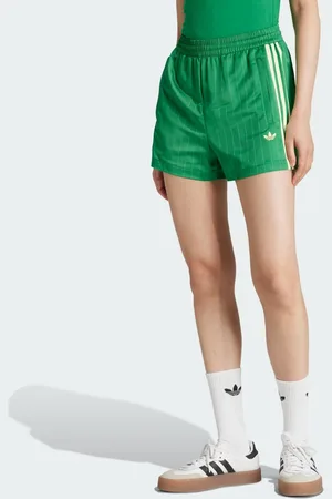 adidas Originals Pin-stripe Satin Shorts