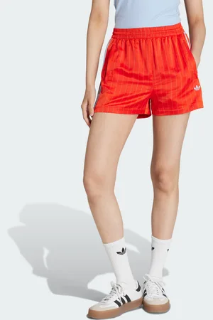adidas Originals Pin-stripe Satin Shorts