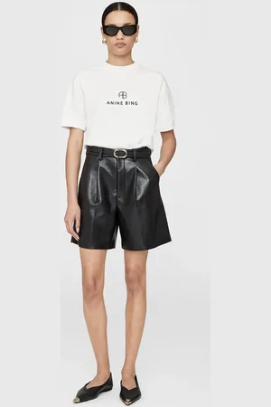 ANINE BING Jaylin Tee Monogram in