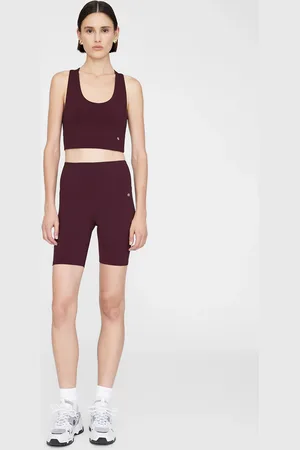 ANINE BING Blake Biker Short in
