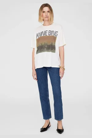 ANINE BING Cade Tee Mushrooms