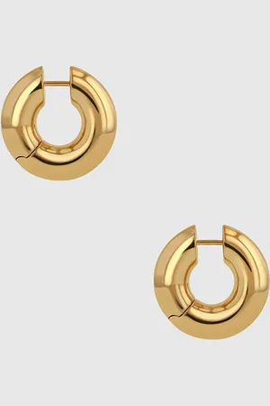 ANINE BING Small Bold Link Hoops