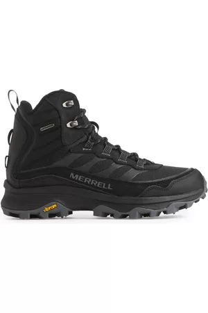 ARKET Miehet Vedenpitävät kengät - Merrell Moab Speed Thermo Mid Waterproof Hikers - Black