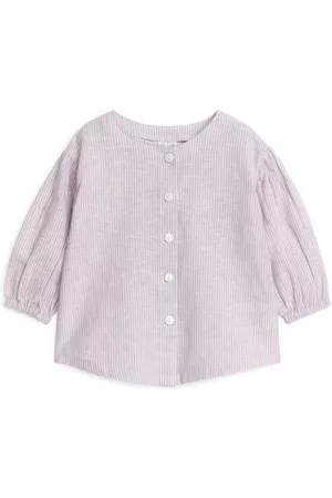 ARKET Linen Blouse - Purple