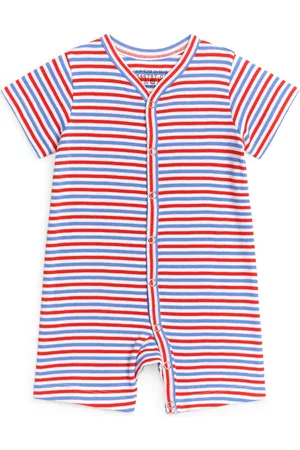 ARKET T-paidat - Short Sleeve All-in-One Pyjama - Blue