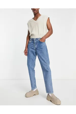 Dr Denim Rush tapered jeans in light wash