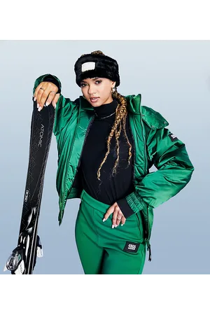 ASOS Ski puffer jacket with hood