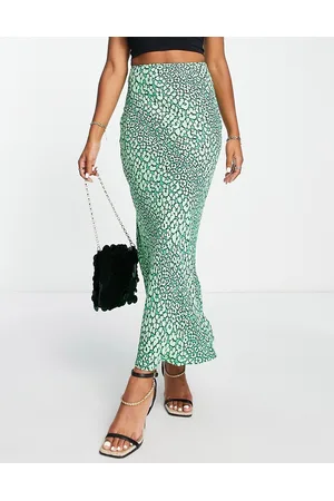 Whistles Maxi skirt in bright leopard print