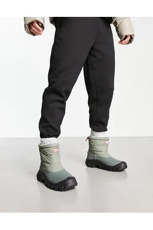 Hunter Intrepid short snow boots in quilted