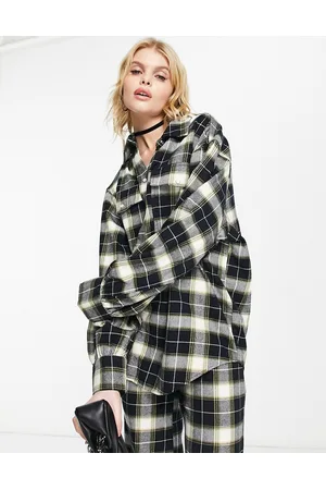 EDITED the label Oversized shirt in check co-ord