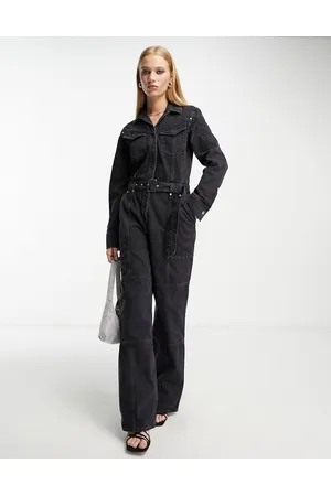 & OTHER STORIES Denim jumpsuit in washed