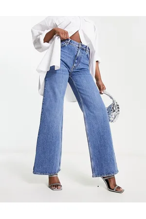 & OTHER STORIES Treasure cotton wide leg jeans in Love