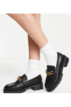 London Rebel Naiset Loaferit - Chunky loafers with chain in