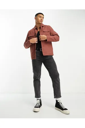 Harry Brown Miehet Setit - Co-ord shacket in rust