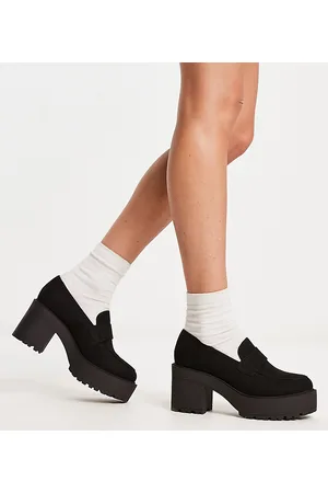 London Rebel Naiset Loaferit - Chunky platform loafers in