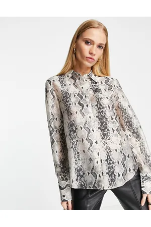 & OTHER STORIES Naiset Puserot - Blouse in snake print