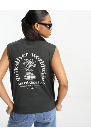 Quiksilver Back print vest in