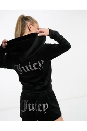 Juicy Couture Naiset Setit - Co-ord velour zip through hoodie in