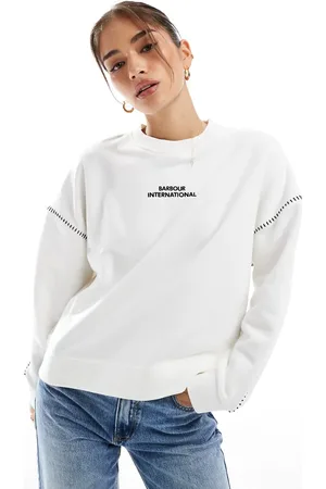 Barbour Christa - Sweatshirt-Hvid