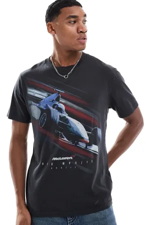 Hollister T-shirt med McLaren-print