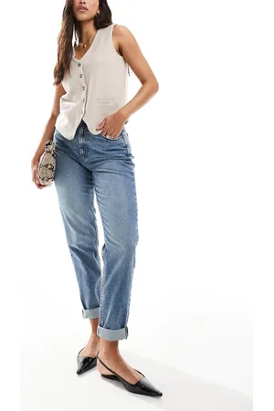 ASOS Hourglass - afslappede mom-jeans med høj talje