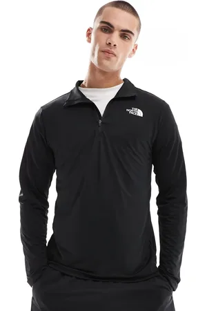 The North Face Training - 24/7 - Sort overdel med 1/4 lynlås og logo