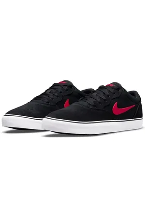 Nike Nike - SB Chron 2 - Sorte og røde sneakers