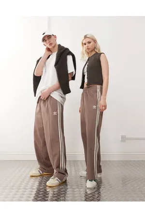 adidas Firebird - Brune løstsiddende træningsbukser