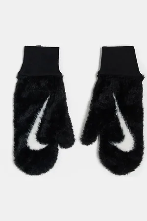 Nike Plush - Sorte strikkede luffer