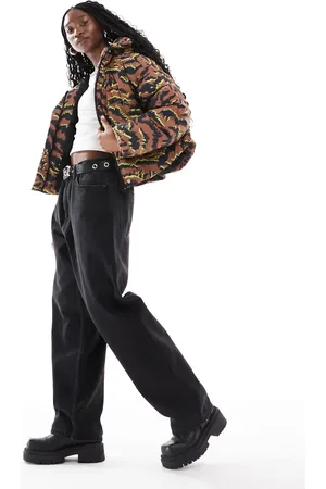 HUGO BOSS Florita - Dynejakke med tigerprint