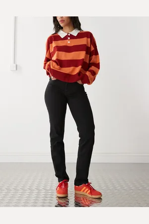 Wrangler Sorte jeans med lige pasform