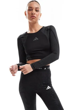 adidas Adidas Training - sømløs top med lange ærmer