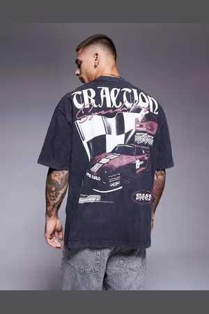River Island Vasket oversized T-shirt med 