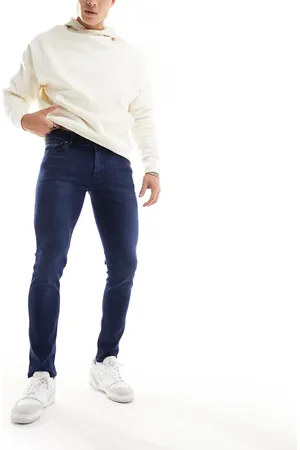 JACK & JONES Essentials Glenn - Indigoblå jeans i slim fit