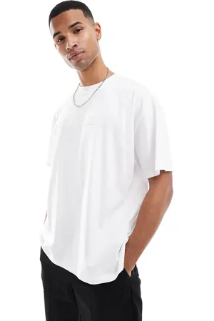 Parlez , oversized og broderet T-shirt med logo