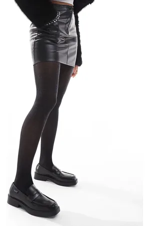Pretty Polly Sorte og uigennemsigtige tights med glimmer
