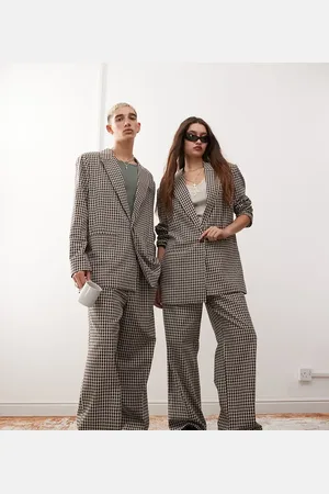 Reclaimed Unisex - Oversized ternede bukser