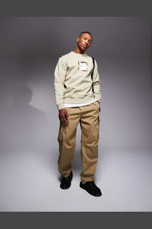 Marshall Artist House - ternet sweatshirt med bokslogo-Neutral